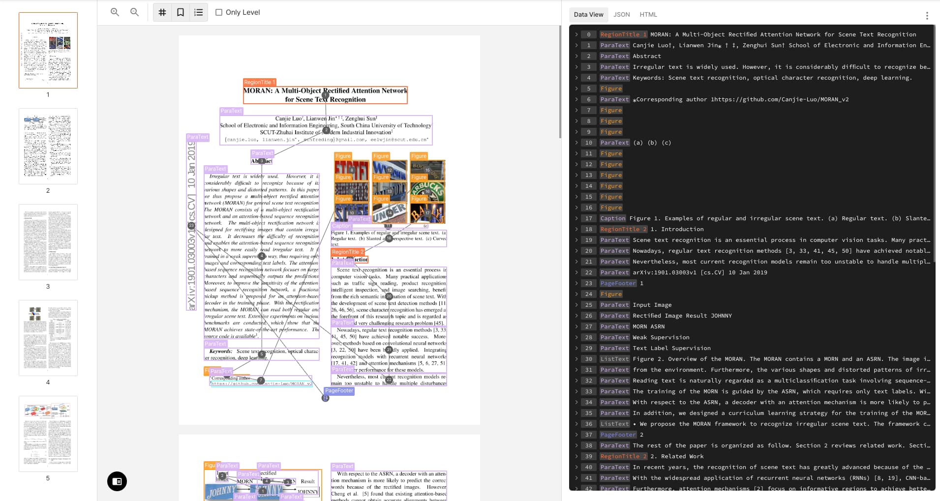 Hancom Data Loader preview